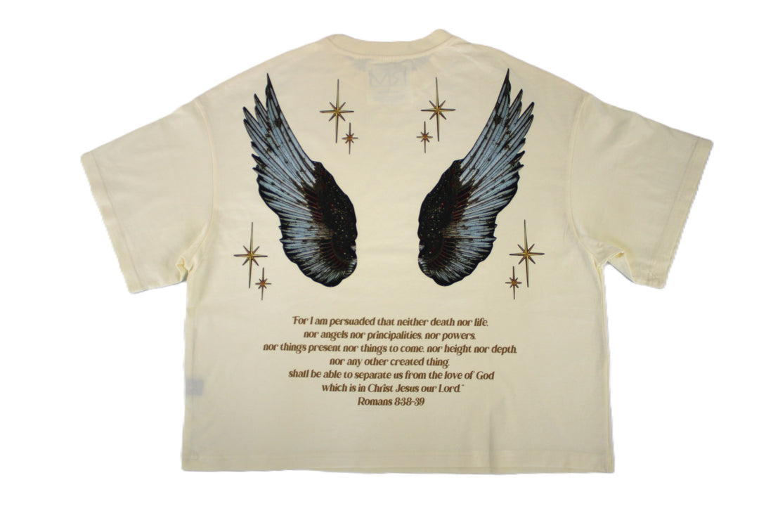 Nothing Can Separate Us Cropped Oversized Tee