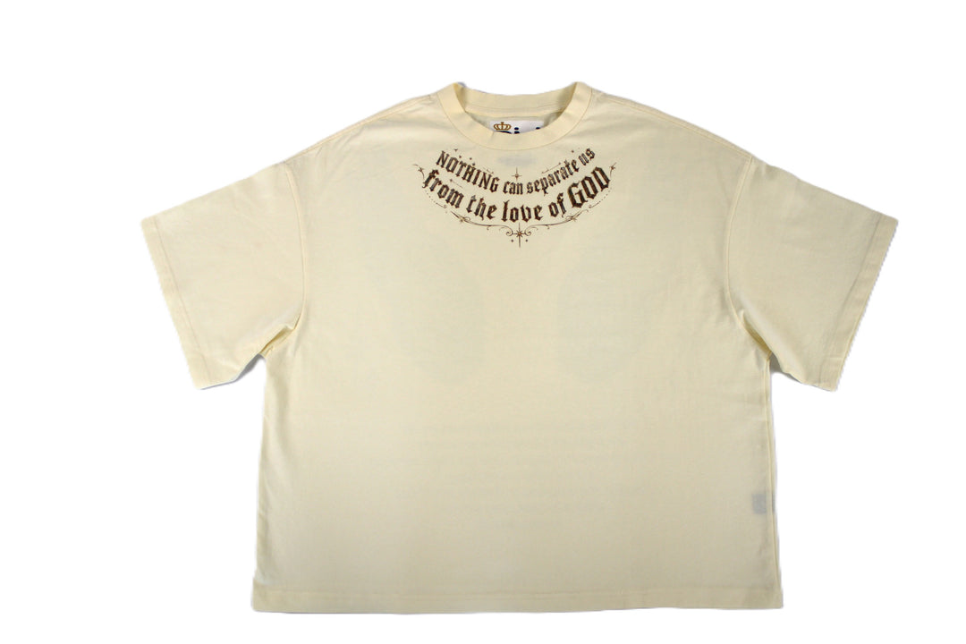 Nothing Can Separate Us Cropped Oversized Tee