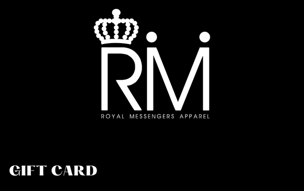 Royal Messengers Apparel Gift Card